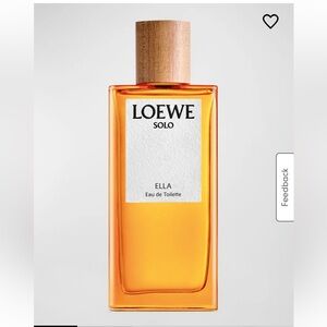 Loewe Solo Ella Fragrance in Vibrant Orange